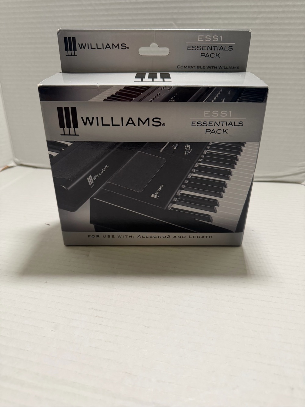 Williams ESS1 Essentials Pack Allegro 2 & Legato Pedal Headphones Power Supply